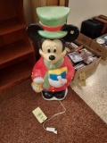 Plastic Mickey Mouse Outdoor Christmas Decoration