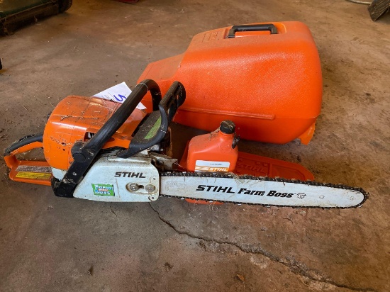 Stihl Farm Boss MS290 chainsaw & case