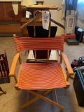 bachelor's chair, folding canvas chair