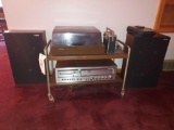 Panasonic Stereo and Record Player Set with Radio and Cassette Player
