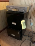 Filing Cabinet & VCR