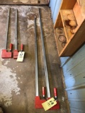 (2) Bessey wood clamps