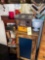 Primitive Cupboard, Shelf, Contents