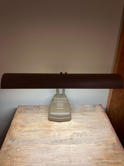 vintage metal desk lamp