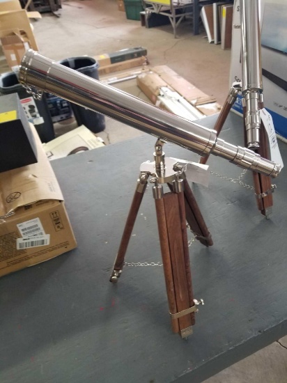 New telescope with tripod