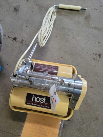 Host dry cleaning machine carpet cleaner
