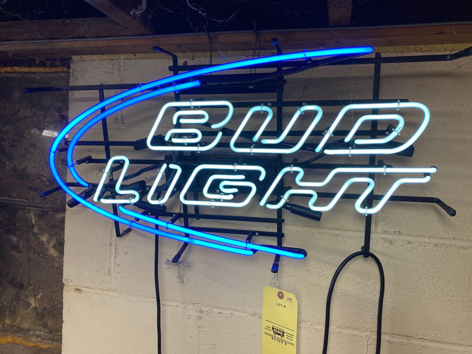Bud Light Dart League LED Sign