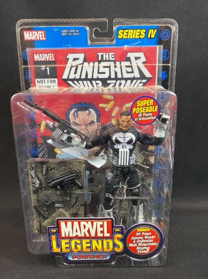 Marvel Legends Toy Biz Series 4 Punisher white ammo belt variant