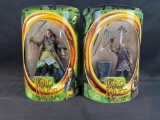 Lord of The Rings The Fellowship of The Ring Toy Biz Elrond & Gimli