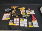 Hasbro Transformers Beast Wars Beastwars figure lot group with some cards