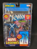 Marvel Legends Toy Biz Series X Sentinel Cyclops striped chase variant