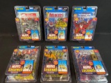 Marvel Legends Toy Biz Series 14 Mojo Series base set, Iron Man, Baron Zemo,