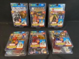 Marvel Legends Toy Biz Series 15 Modok Series base set, Moon Knight, Spider Woman,