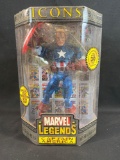 Marvel Legends Toy Biz Icons Captain America