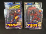 Marvel Legends Toy Biz Spider-Man Classics series 2 Daredevil 2 different variants