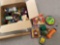 Assorted Plastic Toys, TMNT, Barney, Simpsons