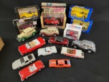 Assorted Diecast Cars, Classic Scenes, Cleveland Indians