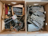 Assortment of Vintage Lionel Train Pieces, Switchers, Transformers