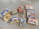 Assorted Plasticville Buildings and Accessories