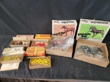 Model Stage Coach Wagons and Breyer Horses