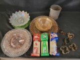 Depression Glass, Cookie Cutters, Pop Bottle Collectibles