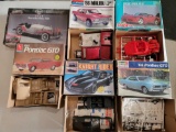 (6) Assorted Model Car Kits
