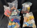 Assorted Plastic Dollhouse Furniture and Pieces