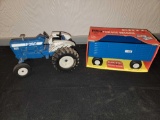 Ertl Ford Diecast Tractor and Forage Wagon