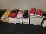 (6) Assorted Promo Cars