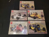 (5) Ertl AMT Formula 1 Model Kits