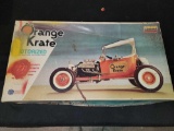 Lindberg Motorized Orange Crate Model