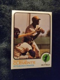 Roberto Clemente 1973 Topps Baseball card Pittsburgh Pirates HOFer