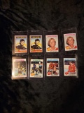 1970s Topps Hockey HOFer Star group lot 8 cards