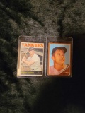 Mickey Mantle 1962 1964 Topps Baseball card lot New York Yankees HOFer