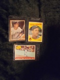 Rocky Colavito 1959 regular and Baseball Thrills Topps cards plus 1962