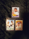 Willie Mays 1965 1967 1972 Topps Baseball card lot