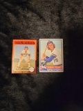 Robin Yount 1975 Topps Baseball Rookie RC card plus 1976
