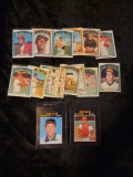 2 1971 & 14 1972 O-PEE-CHEE Baseball card lot Bob Gibson