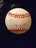 George Kell signed autographed Official American League Baseball