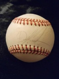 unknown signed autographed Official National League Baseball starts with D