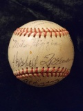 1950s Boston Red Sox team signed autographed baseball