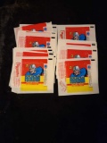 1978 Topps Football 25 wax pack wrappers