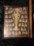 Paul Brown 1924 Massillon, Ohio Washington High School Football Team Champs framed photo