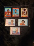 NFL Football Topps 1970s HOFer Star Rookie RC cards 6 card lot
