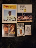 Roberto Clemente lot 1970 RC Night program, Pittsburgh Baseball and Me, Postcard, more