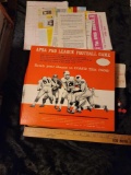 1983 APBA Pro League Football Game 27 Team player card packs