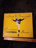 Vintage Frank Cavanaughs American Football board Game