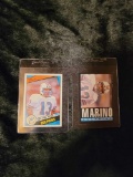 Dan Marino 1984 Topps Football Rookie RC card plus 1985 2nd year