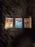 1989 Score Troy Aikman Rookie RC card Topps Football Rookie RC card 1991 Topps Emmitt Smith Rc