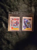 1984 Topps Football USFL Herschel Walker and Mike Rozier Rookie RC cards